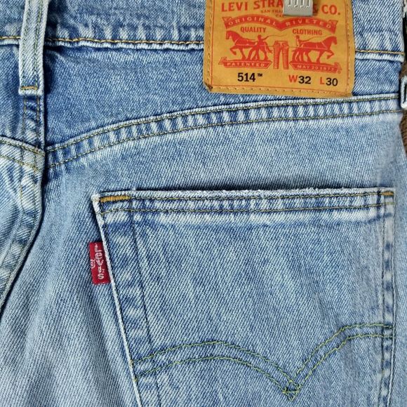 Levi's STRAUSS & Co  514 Men's jeans Straight Relaxed Size 32/30 - Picture 7 of 12